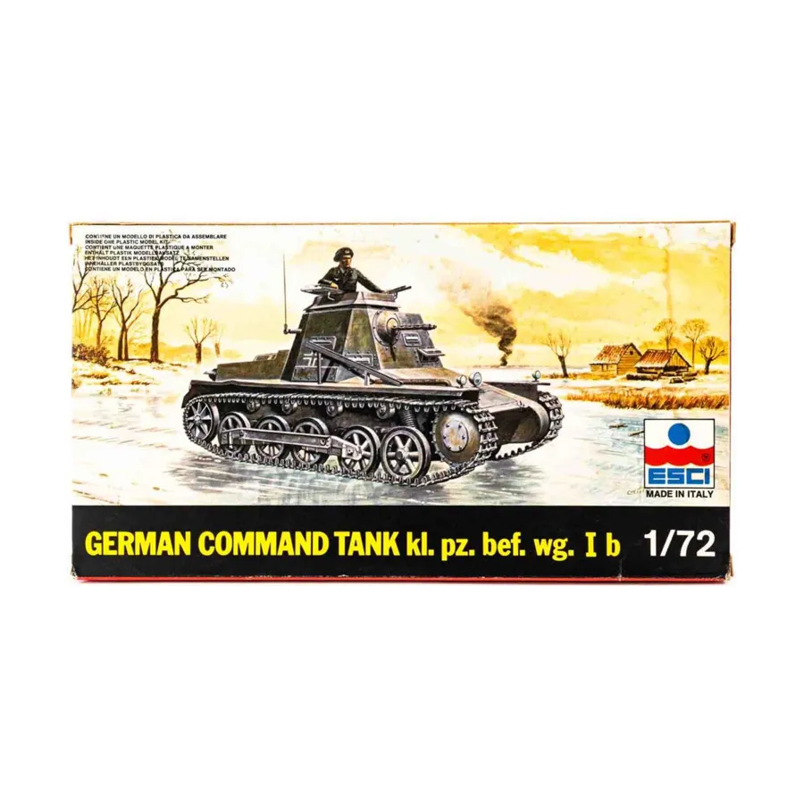 

Немецкий командный танк кл. Пз. Беф. Вг. я б, Armor (1:72) (ESCI)