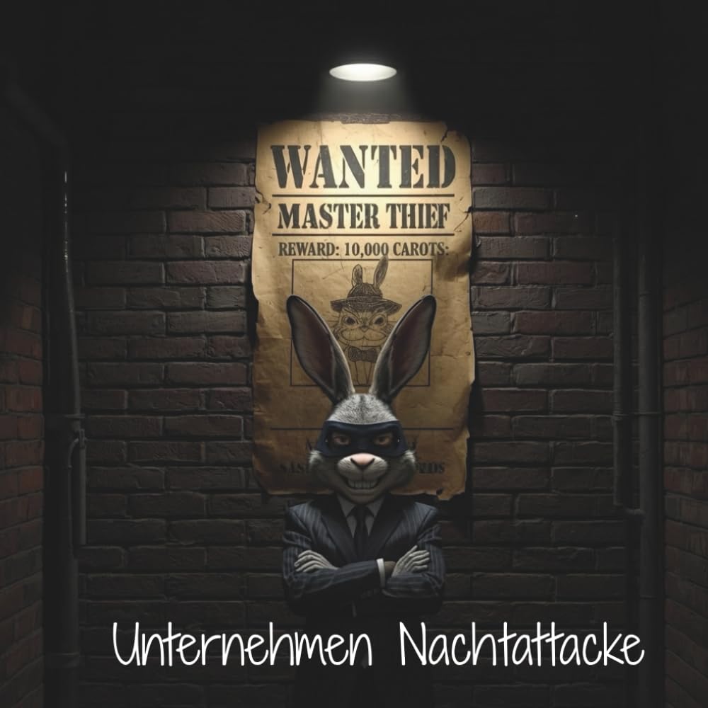 

Unternehmen Nachtattacke: Ein tierisch irrer Meisterdieb-Comic - Vom Acker in den Maßanzug (German Edition) (Independently published)