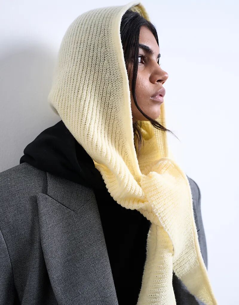 

Балаклава Topshop Tie цвета пахты