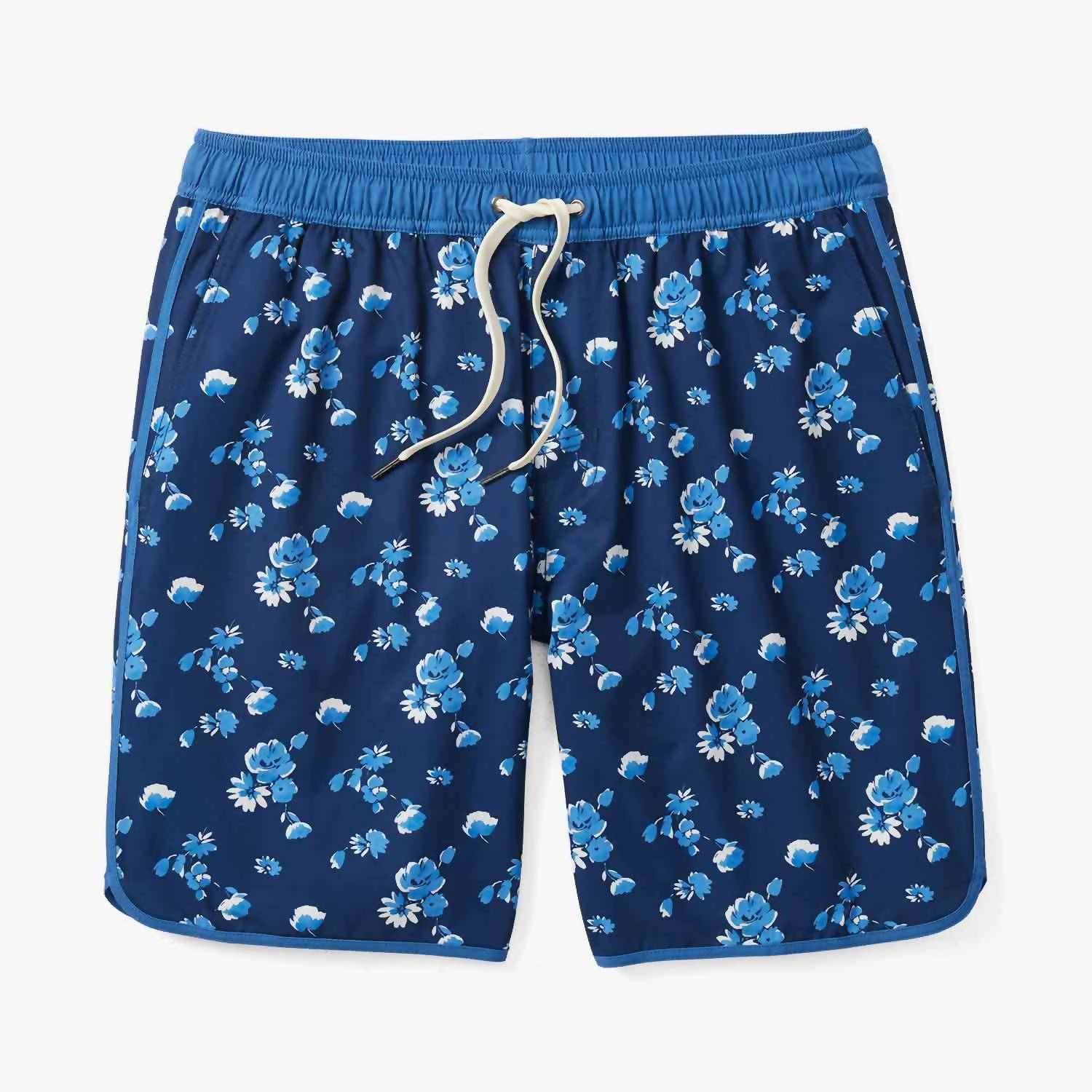 

Мужские пляжные шорты FAIR HARBOR, цвет blue beach floral