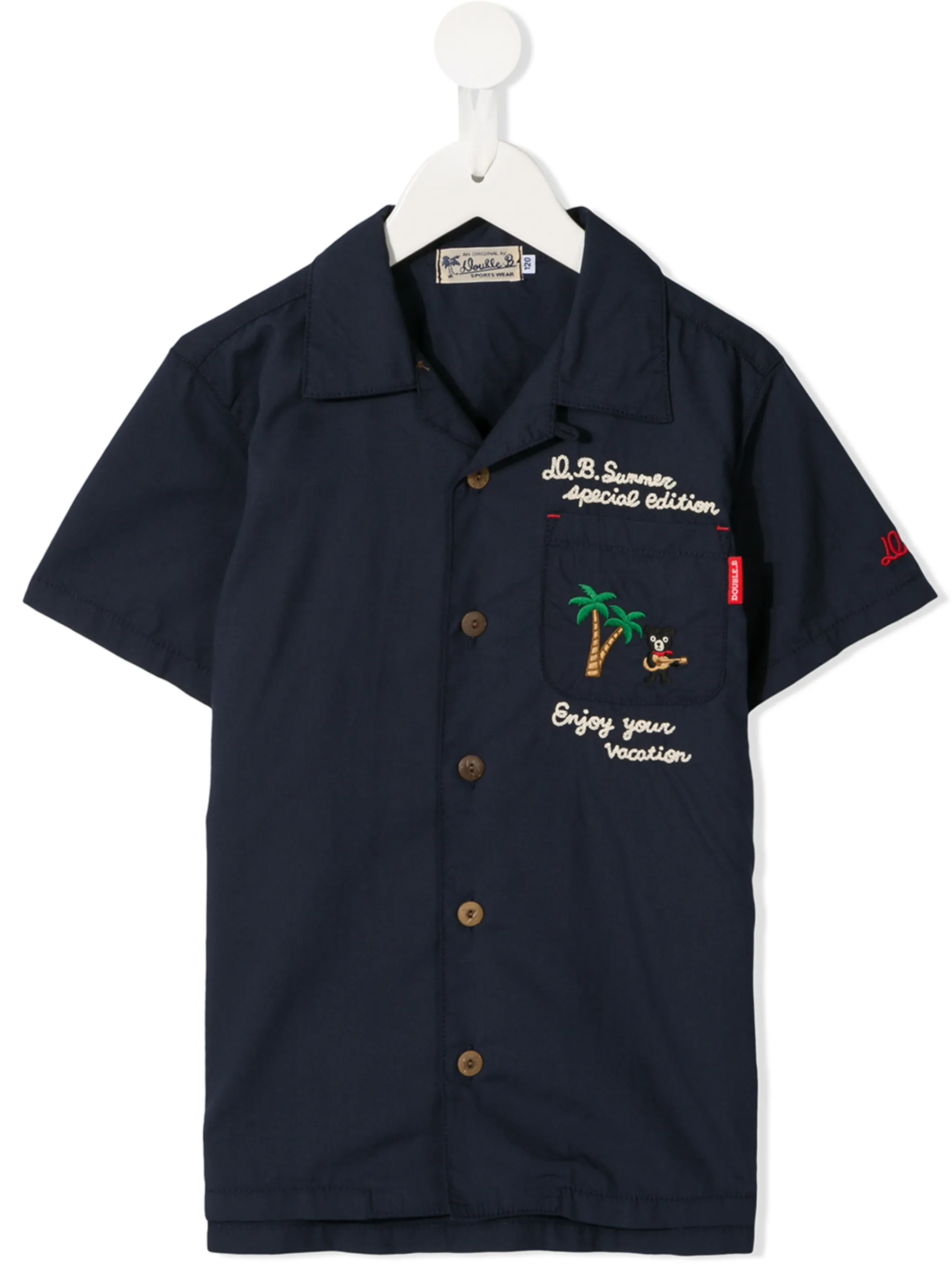 

Рубашка Summer Special Edition Miki House, синий