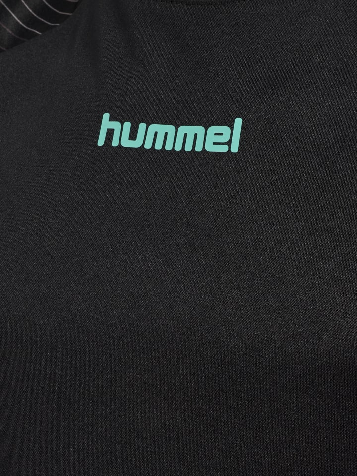 Hummel Детская футболка Hmlblaze в черно-синем цвете — фото 3