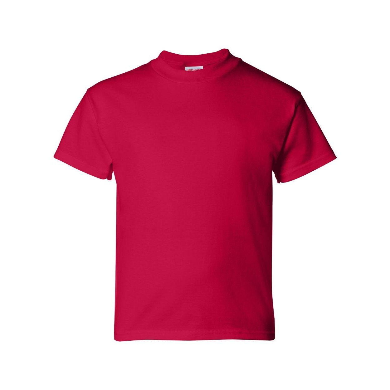 

Молодежная футболка Hanes Essential-T, цвет Deep Red