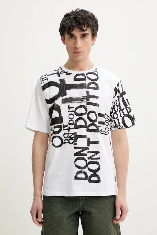 

Хлопковая футболка LONDON Desigual, белый