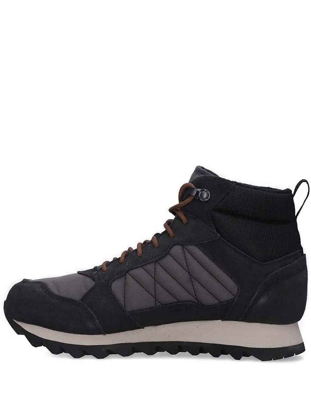 Кроссовки Alpine из замши на шнуровке Merrell, черный