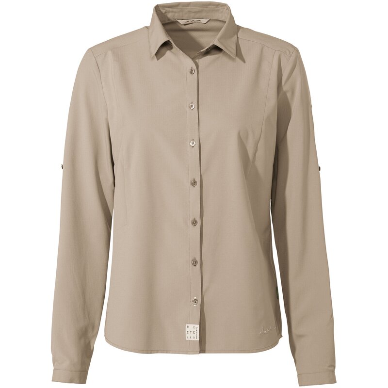 

Блузка wo Rosemoor Ls Shirt iv Vaude, цвет linen