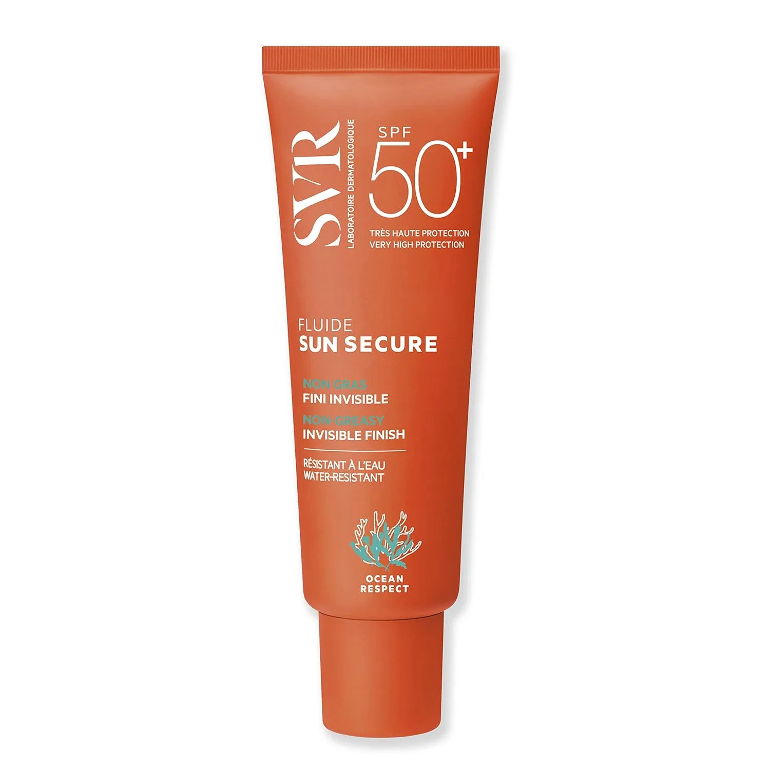 Биоразлагаемый солнцезащитный флюид SVR Sun Secure Viso Invisibile Fluid SPF50+ Svr
