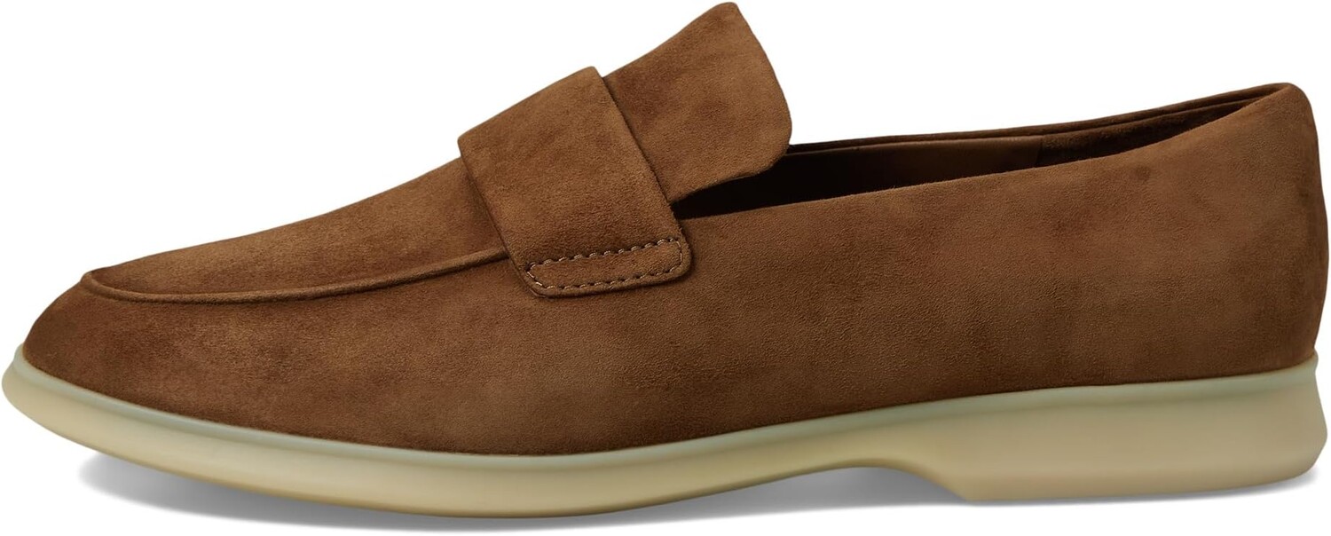 Туфли на плоской подошве Vince Big Sur Slip-ons, цвет Elm Wood Brown Suede — фото 4