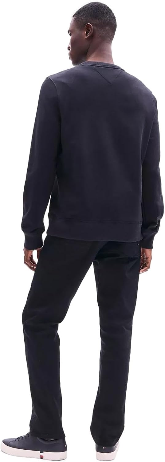 Коллекция мужских толстовок TOMMY HILFIGER Crew 2025, Th Black — фото 4