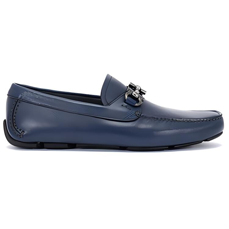 Туфли мужские Ferragamo, синий — фото 2