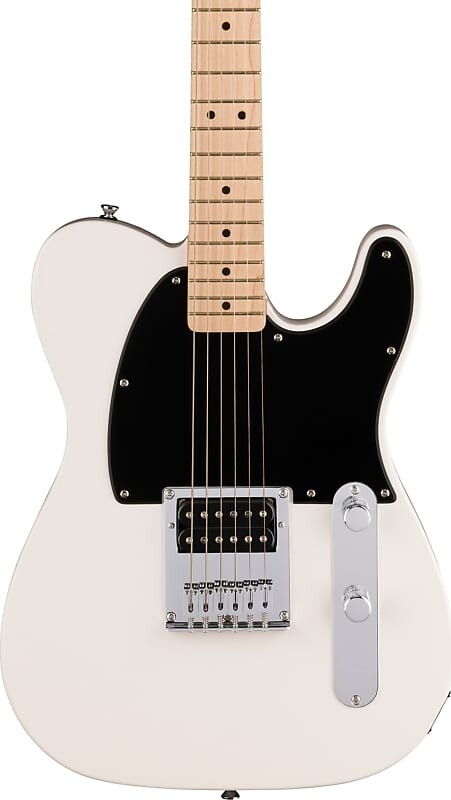 

Электрогитара Squier Sonic Esquire H Electric Guitar, Maple Fingerboard, Arctic White