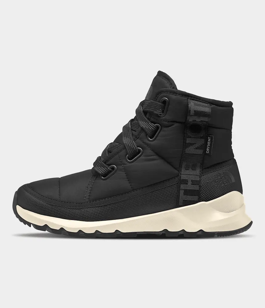 Женские водонепроницаемые ботинки THERMOBALL Lace Up Luxe The North Face, TNF Black/Asphalt Grey