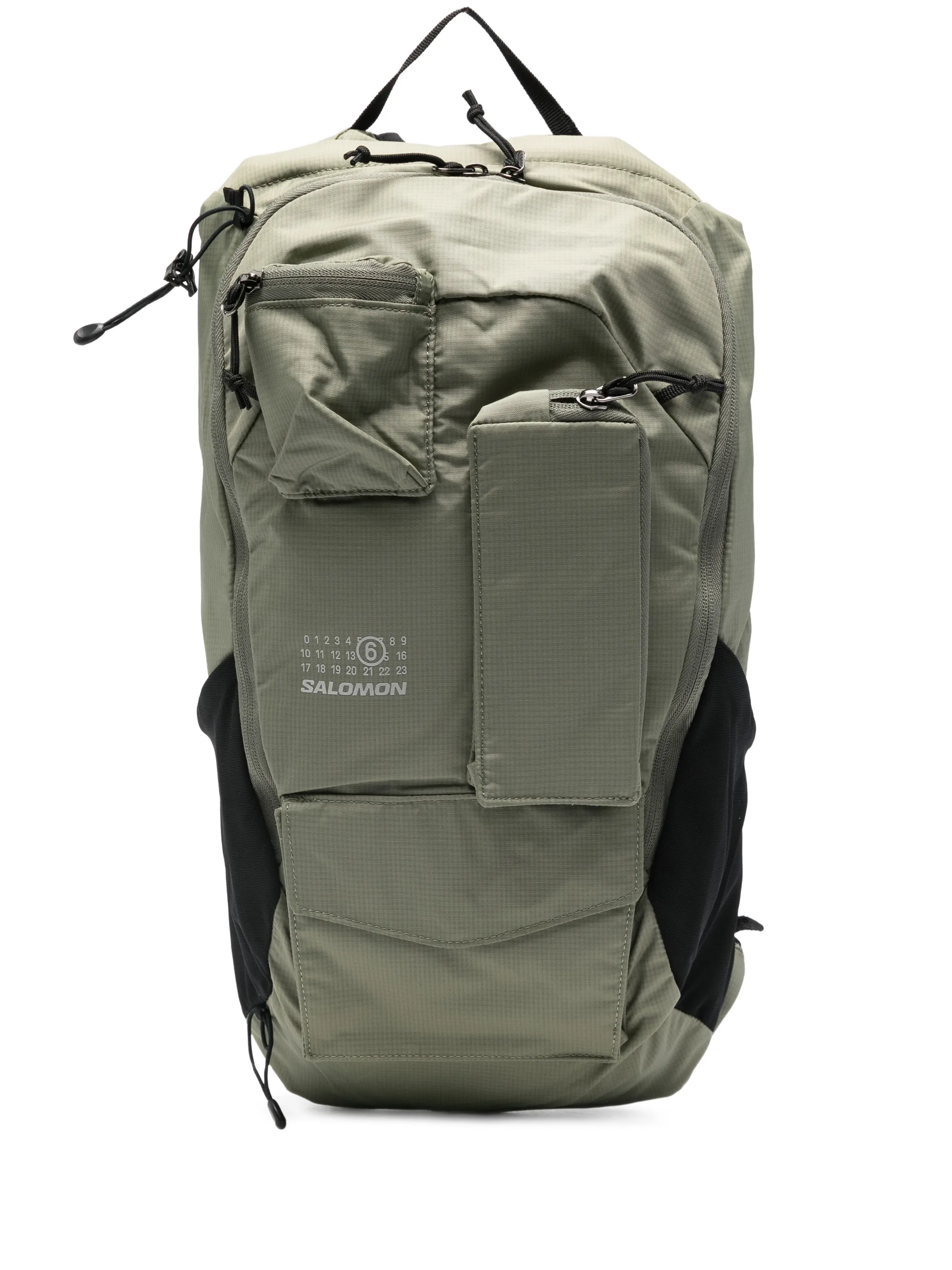 

Рюкзак Numeric с карманами Mm6 Maison Margiela X Salomon, зеленый