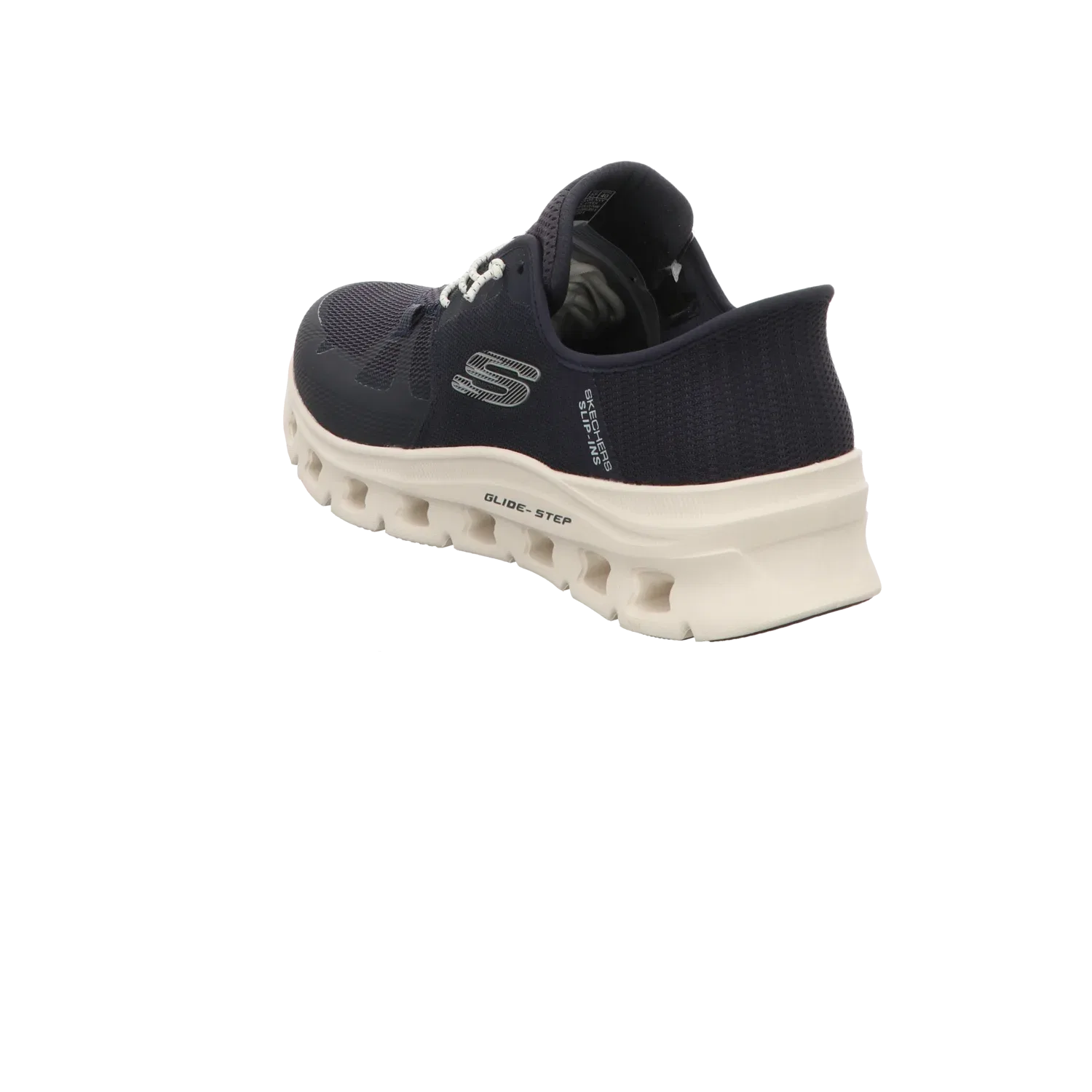Слипперы текстильные Skechers, синий — фото 3