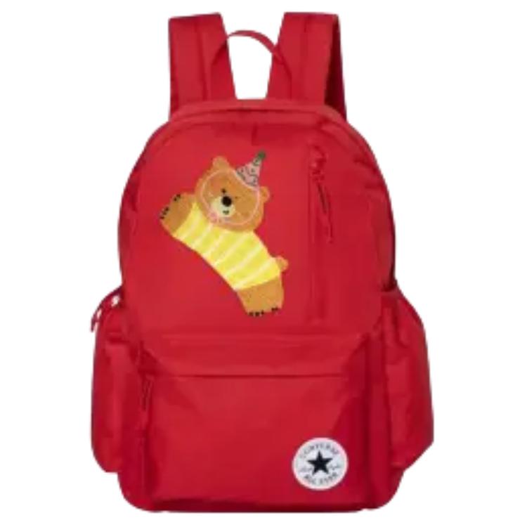 

Converse Полиэстеровый рюкзак обычный унисекс красный, Pear in The Distance