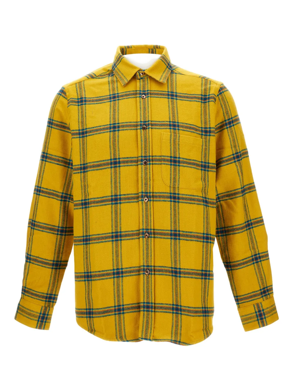 

Рубашка в клетку с длинными рукавами Portuguese Flannel, желтый