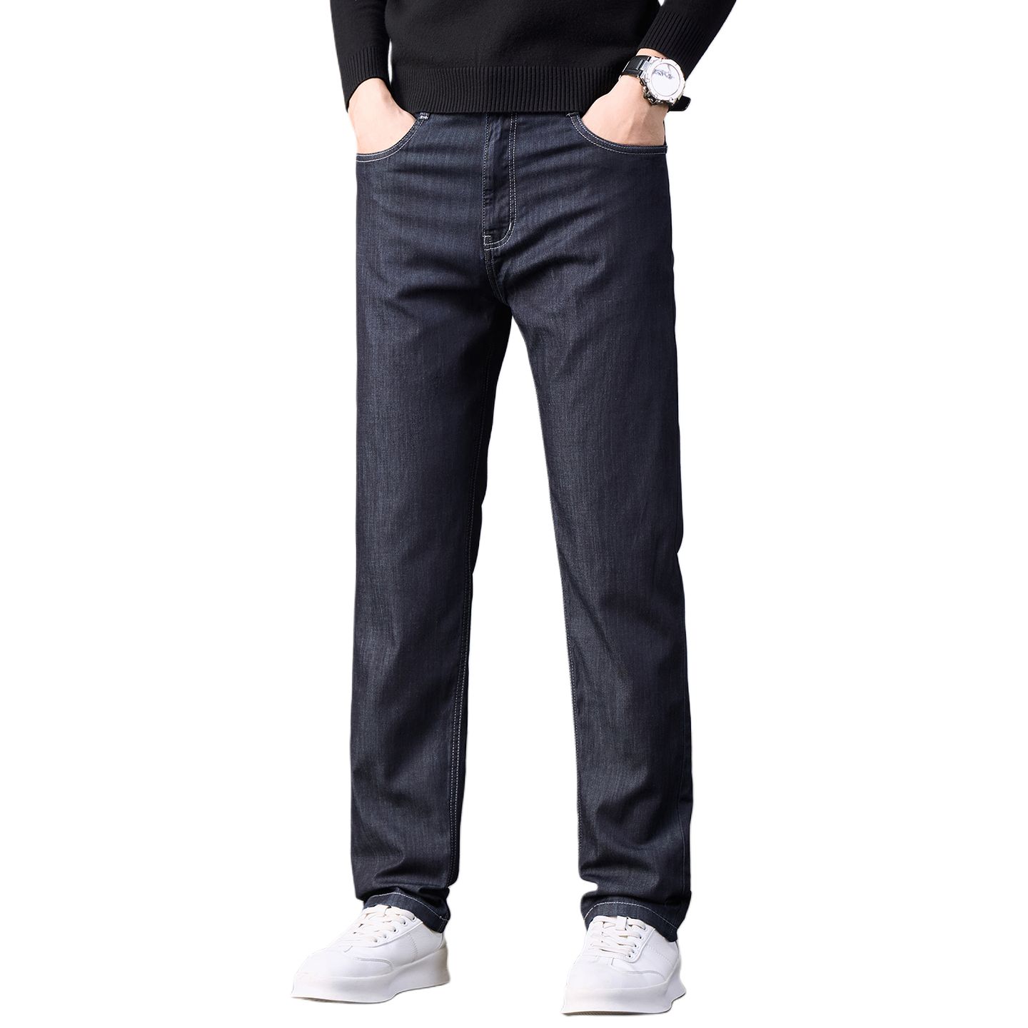 

Джинсы Unisex Moderate Straight Fit Jeep, черный синий