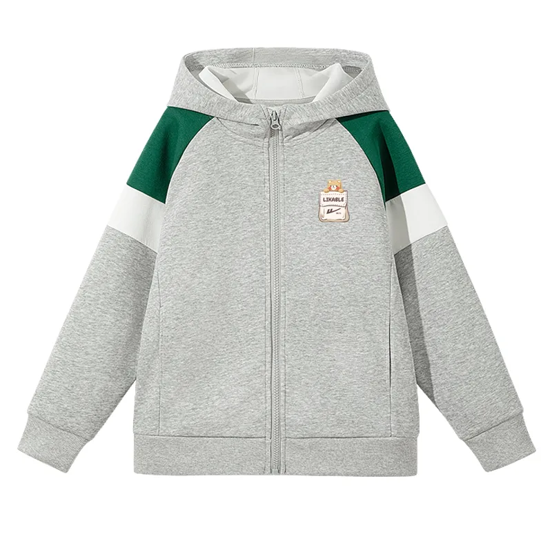 Детский худи WARRIOR, Navy Blue/H Pocket Bear K — фото 4