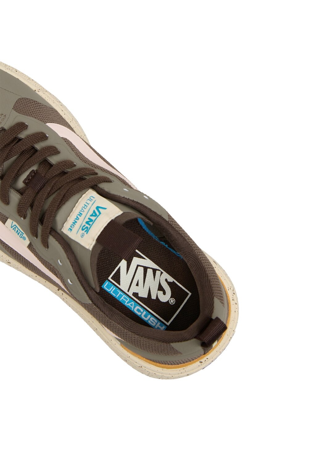 Кроссовки на шнуровке ULTRARANGE EXO Vans, коричневый