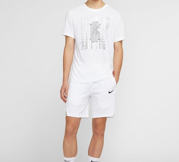 Шорты men's basketball sports white shorts Nike, белый — фото 4