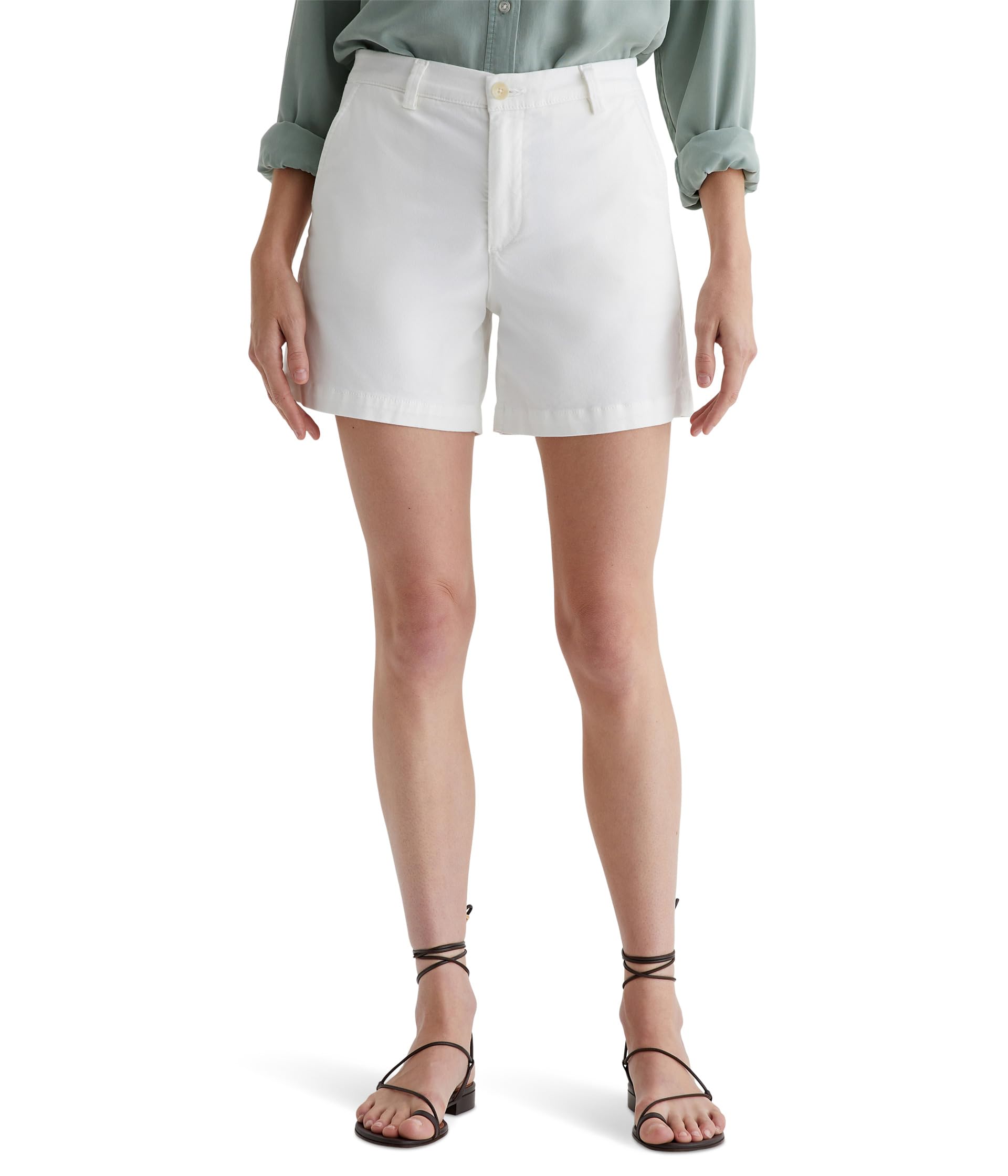 

Шорты AG Jeans Jude Mid Rise Chino Shorts, Powder