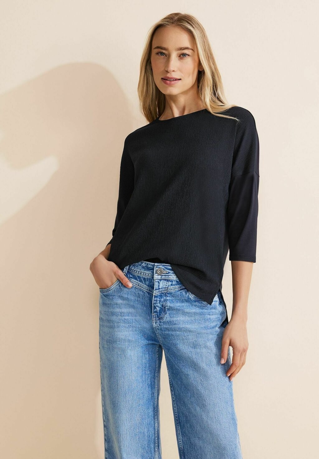 

Рубашка с длинным рукавом Street One, цвет blau