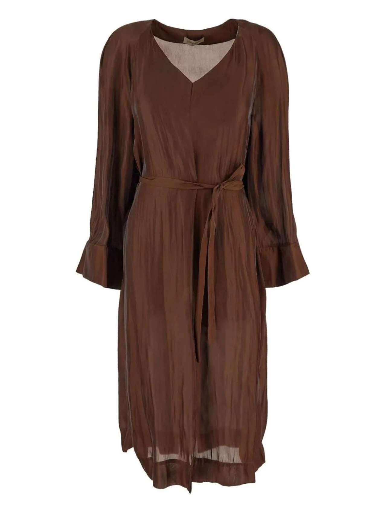 

Платье миди с поясом Gentry Portofino, коричневый