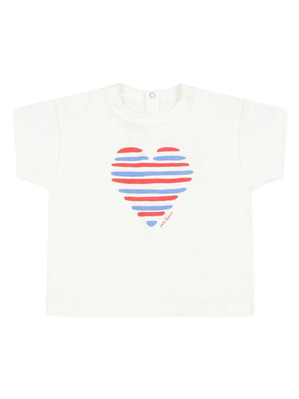 

Petit Bateau футболка с принтом, белый