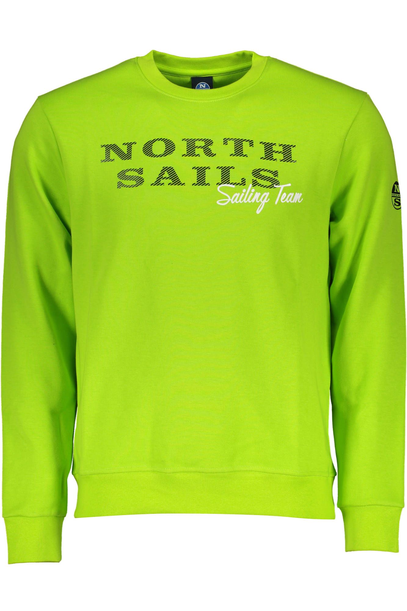 

Зеленый хлопковый мужской свитер North Sails