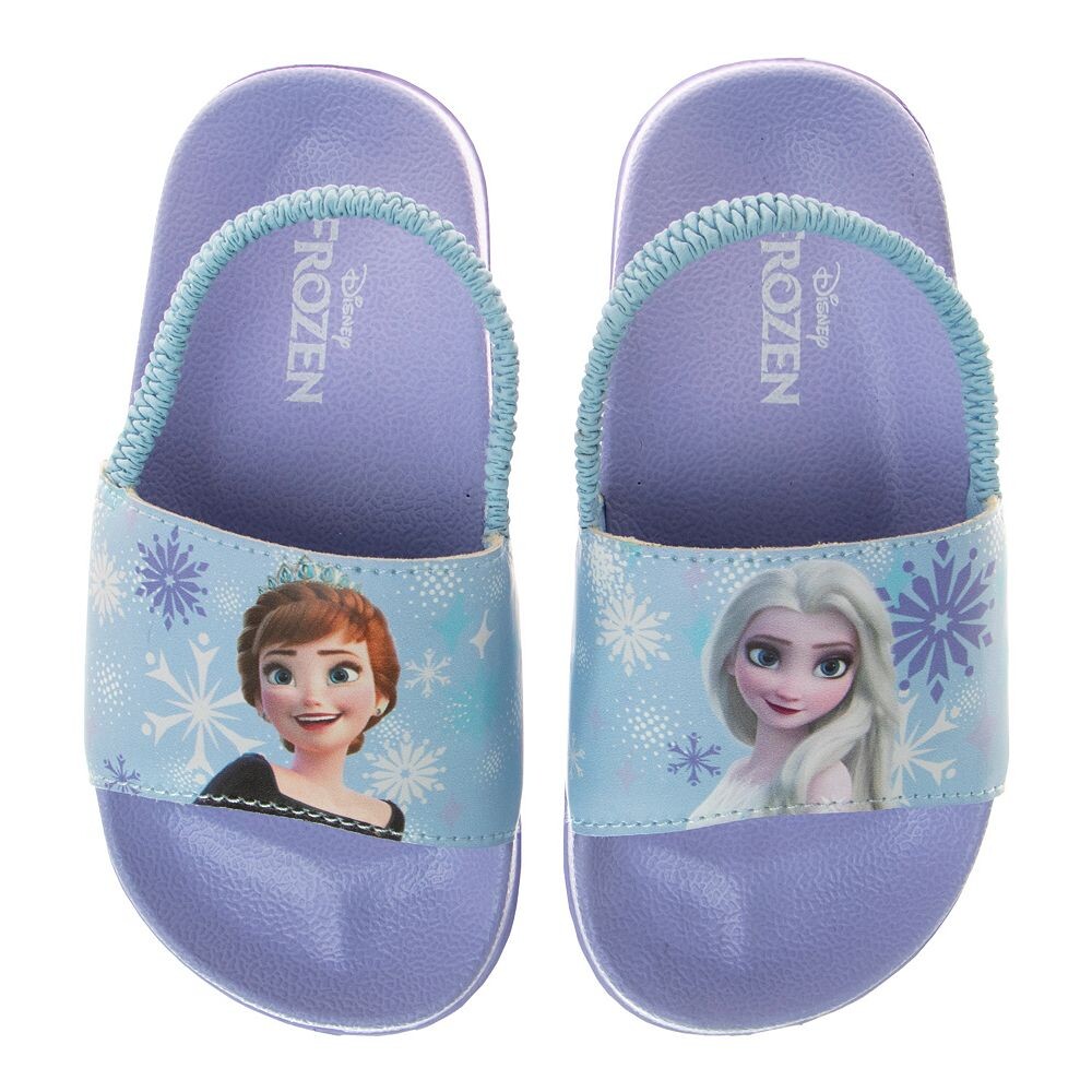 Шлепанцы для маленьких девочек Disney's Frozen II Licensed Character, фиолетовый — фото 2
