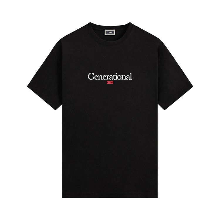 

Футболка Kith Generational Quote Tee, Black