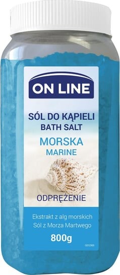 

Расслабляющая Морская соль для ванн, 800 г On Line