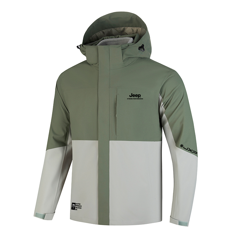 

Горный универсальный рюкзак для треккинга, альпинизма, трейлраннинга и городской жизни Jeep, 3-in-1 all-weather hardcore windbreaker jacket-rock grass зеленый