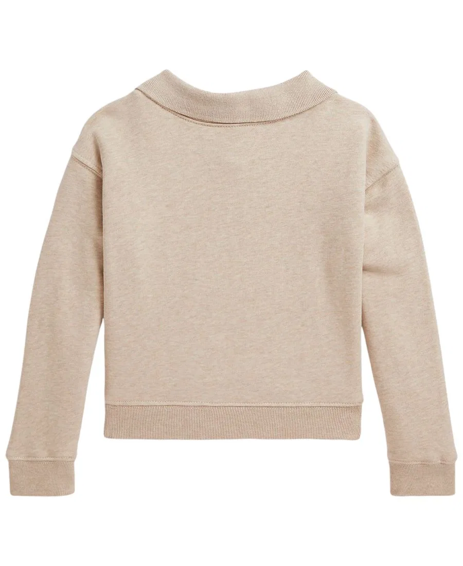 Детская толстовка с длинными рукавами Flag Terry, размеры 2T-6X Polo Ralph Lauren — фото 2