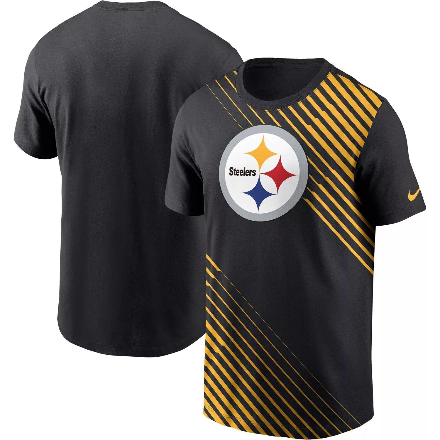 

Мужская черная футболка Pittsburgh Steelers Yard Line Fashion Asbury Nike, Черный, Мужская черная футболка Pittsburgh Steelers Yard Line Fashion Asbury Nike