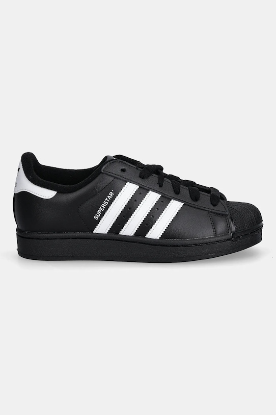 Детские кроссовки Superstar II Adidas Originals, черный — фото 2