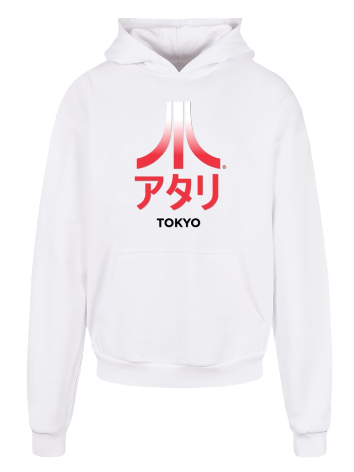 

Пуловер F4NT4STIC Heavy Hoodie Atari Tokyo Retro Arcade Games, белый