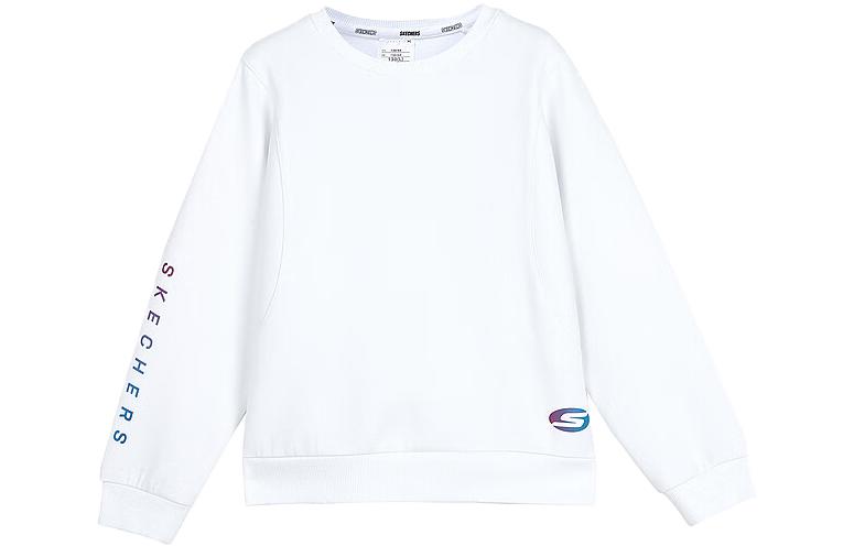Толстовка Comfort Sports And Leisure Series ярко-белая детская Skechers, белый — фото 3