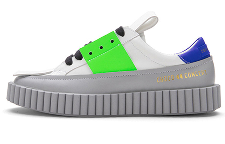 

Кроссовки для скейтборда унисекс с низким верхом белого цвета Choco Concert, цвет Fluorescent White, Белый, Кроссовки для скейтборда унисекс с низким верхом белого цвета Choco Concert, цвет Fluorescent White