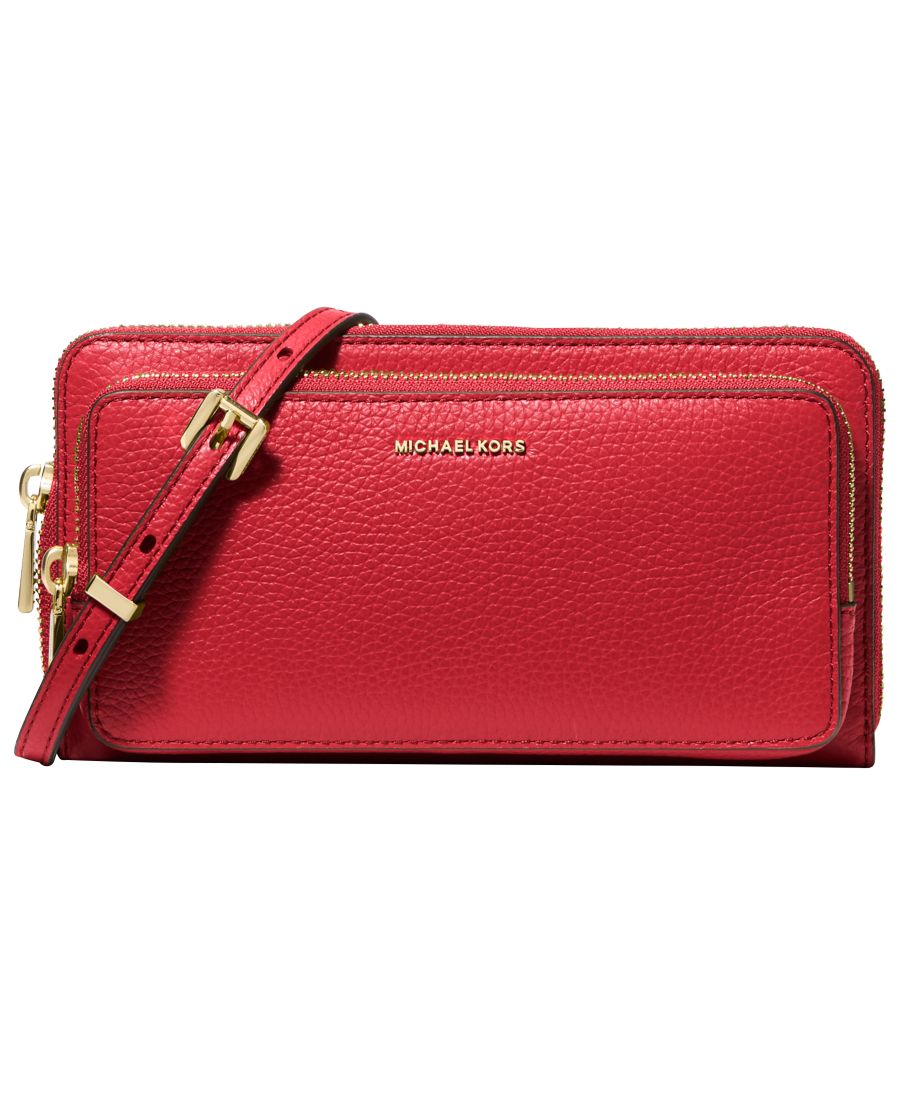 

Сумка через плечо Michael Kors Jet Set Small Continental Michael Kors, Crimson