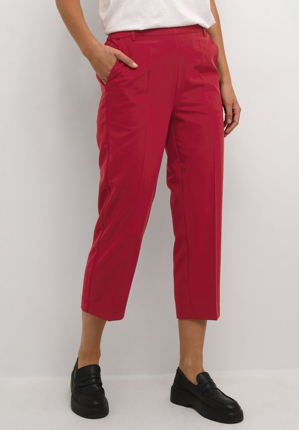 

Брюки SAKURA HW CROPPED Kaffe, вяленые помидоры
