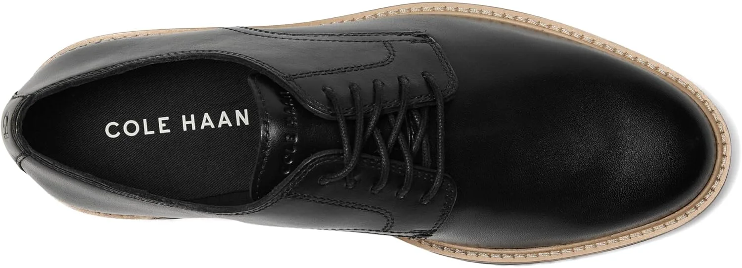 Мужские туфли Cole Haan Morse Grand с открытым носком, черный — фото 2