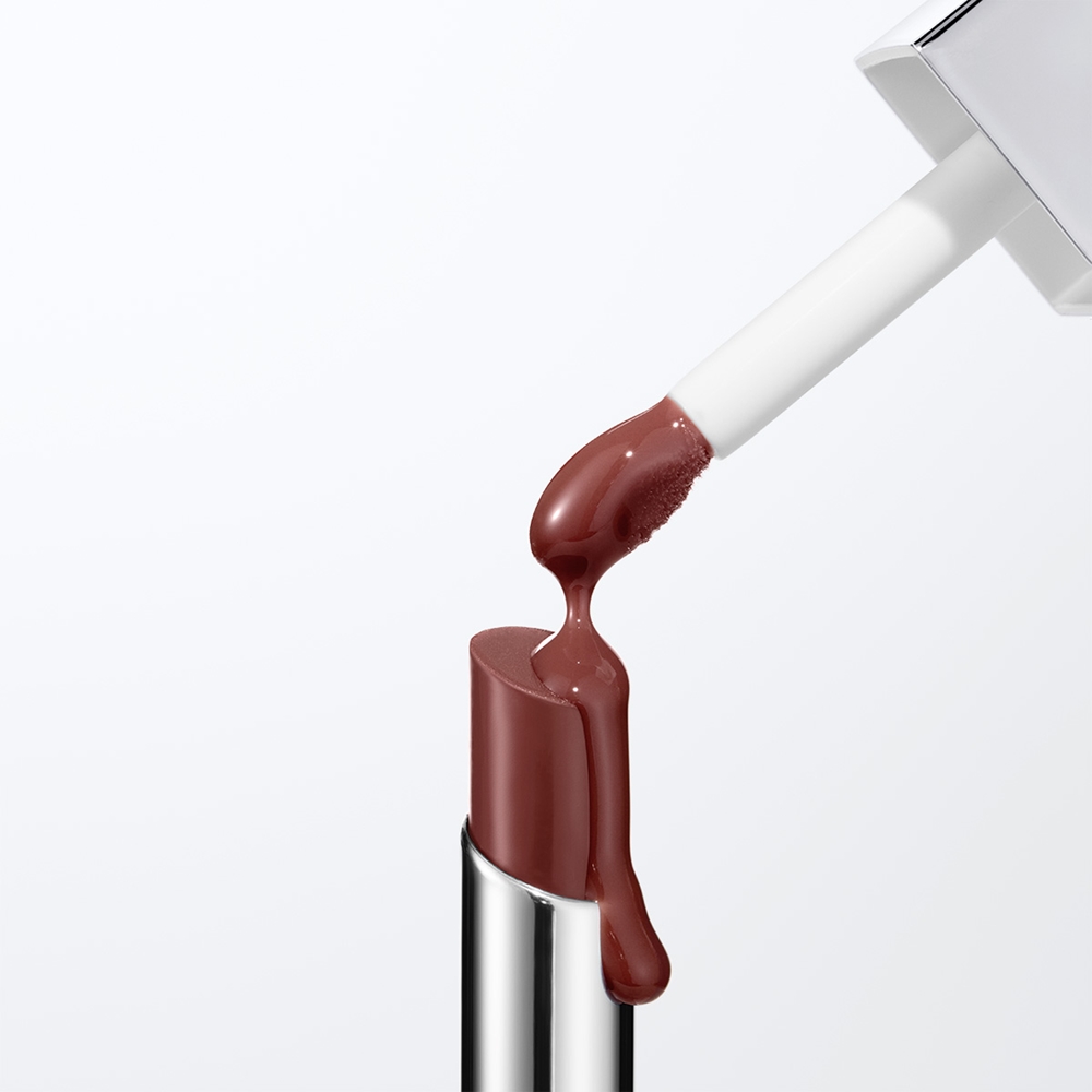 Масло для губ и щек Pop Lip and Cheek Oil многофункциональное для губ и щек Clinique, atspalvis nude honey 7 мл — фото 3