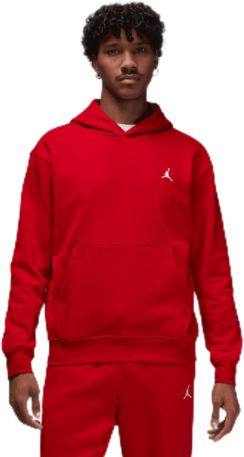 

Мужской флисовый пуловер Nike Jordan Essentials, Gym Red/Gym Red/Gym Red/White