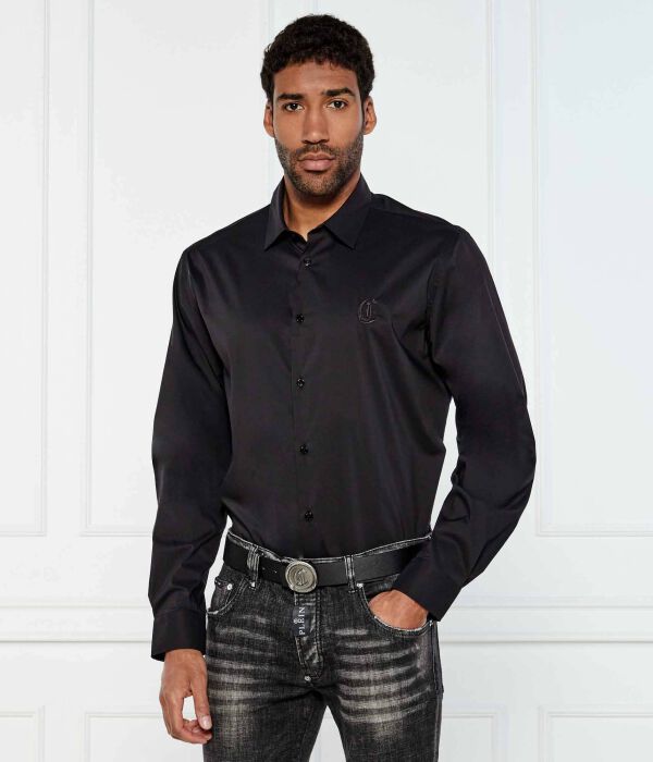 

Рубашка Regular fit Just Cavalli, черный