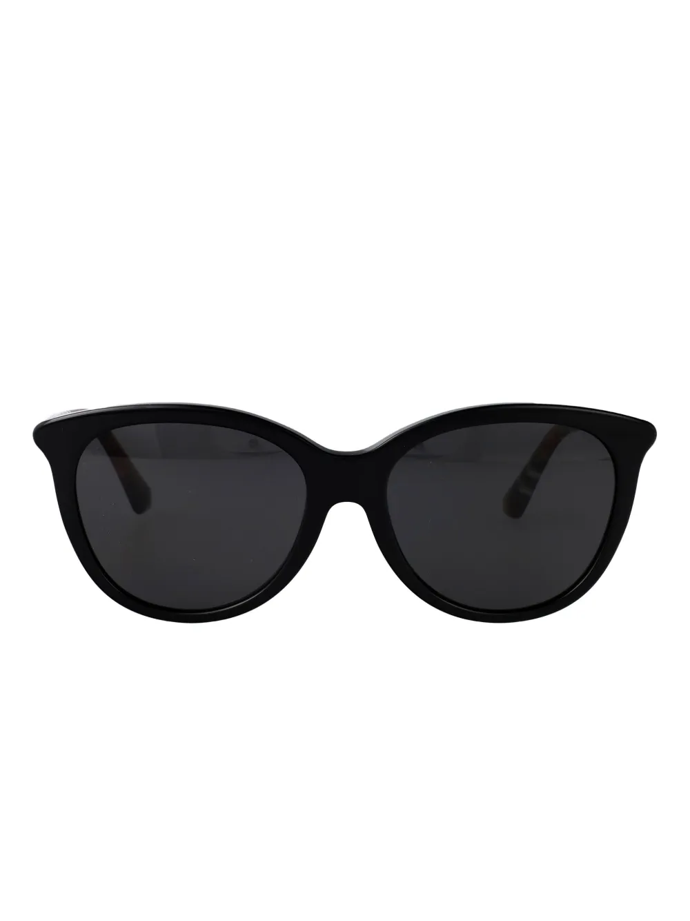 

Солнцезащитные очки «кошачий глаз» Burberry Eyewear, черный