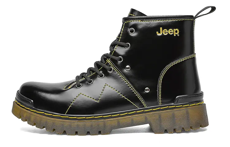 

Ботинки мужские черные Jeep