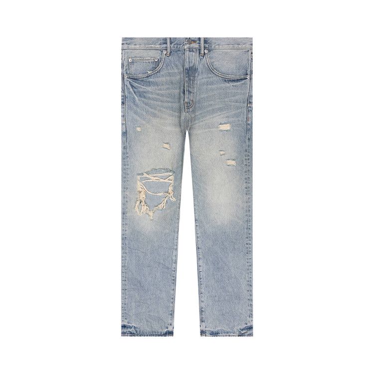 

Джинсы PURPLE BRAND Knee Blowout Dirty Jeans, Light Indigo