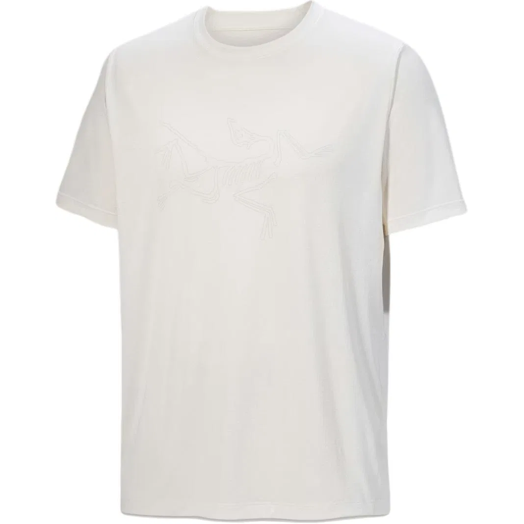 Футболка мужская Arc'teryx CORMAC LOGO SS Arcteryx, Polar White/Arctic Silk