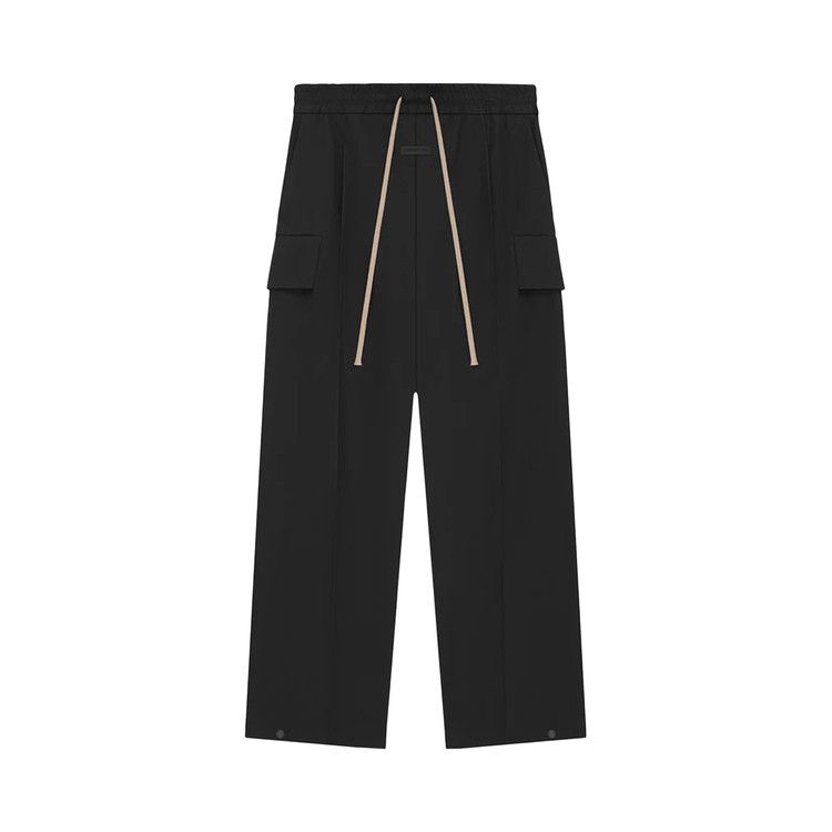 

Брюки Fear of God Logo Patch Drawstring Cargo Pants, Black